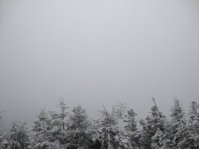Fog as seen from Mt. Carrigain - Click to enlarge