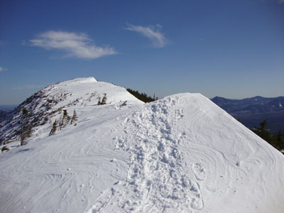 The drifted Signal Ridge Trail