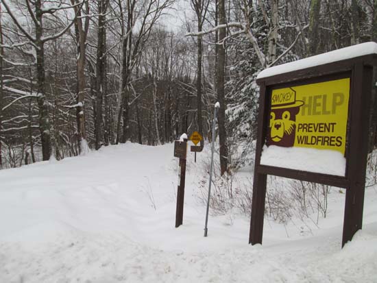 The start of Long Pond Road
