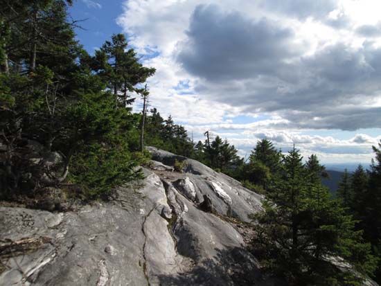 Looking up the Cross-Rivendell Trail