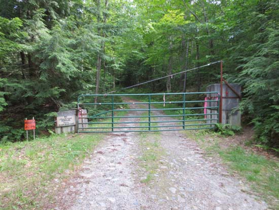 The gate on Quinttown Road