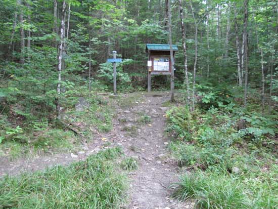 The Cross-Rivendell trailhead on Baker Road