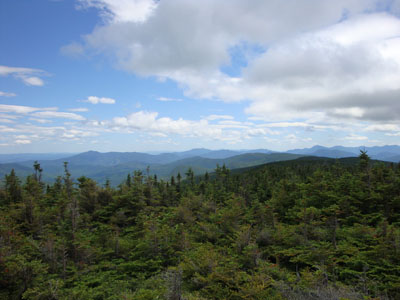 Looking south from the Mt. Davis viewpoint - Click to enlarge