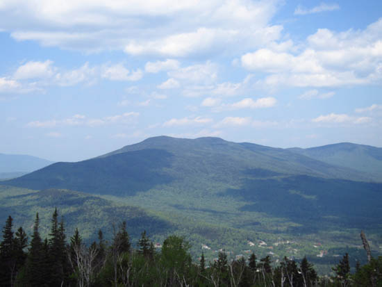 Mt. Deception (right peak) as seen from Bretton Woods ski area