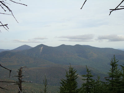 Looking at Mt. Tripyramid from near the summit of East Osceola - Click to enlarge