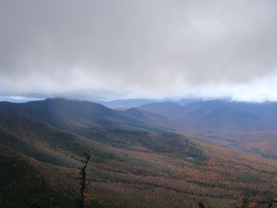 Looking northwest from the northern viewpoint on the East Osceola ridge - Click to enlarge