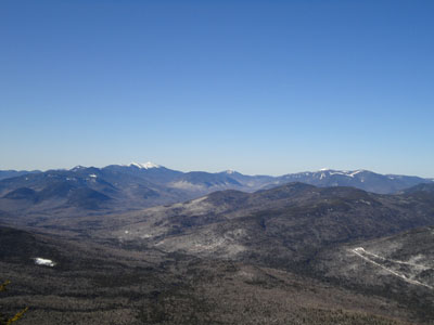 Looking into the Pemi from near the summit of Mt. Osceola - Click to enlarge