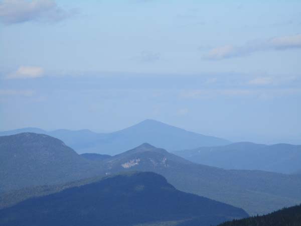 Looking at Kearsarge North from near the summit of East Osceola - Click to enlarge