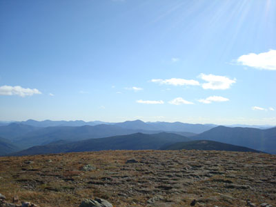Looking at Mt. Carrigain from the Mt. Eisenhower summit - Click to enlarge