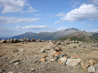 The view from the Mt. Eisenhower summit - Click to enlarge