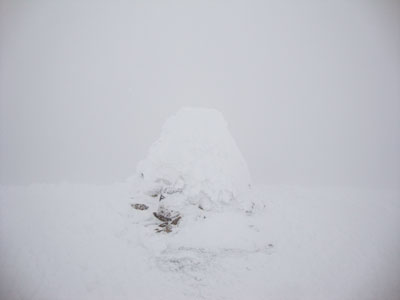 The Mt. Eisenhower summit - Click to enlarge