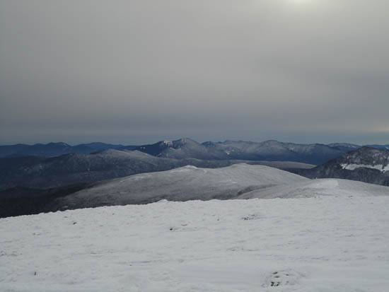 Looking at Mt. Carrigain from Mt. Eisenhower - Click to enlarge