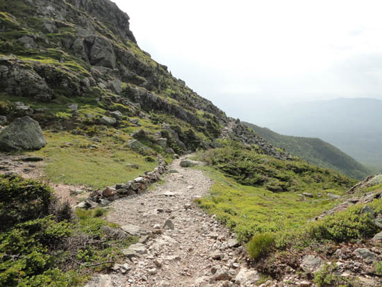 Looking down the Edmands Path