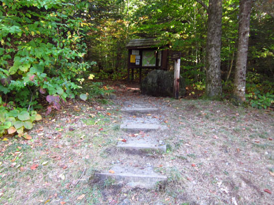 The Edmands Path trailhead