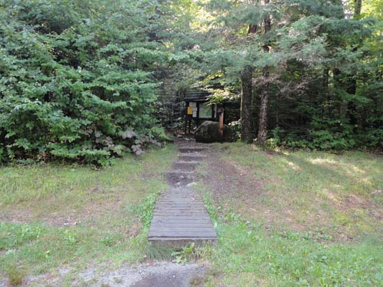 The Edmands Path trailhead