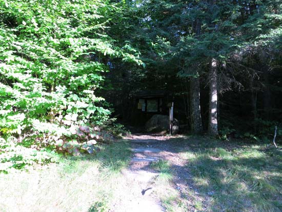 The Edmands Path trailhead