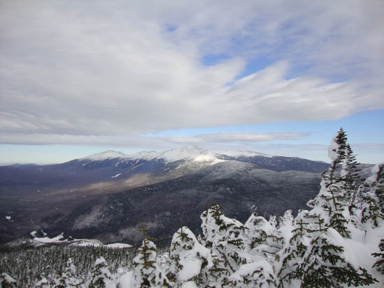 The Presidentials as seen from the Mt. Field viewpoint - Click to enlarge
