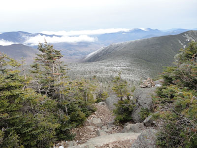 The Franconia Ridge Trail between Mt. Liberty and Mt. Flume