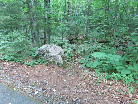 An entrance to the herd path to the Liberty Spring Trail hairpin turn
