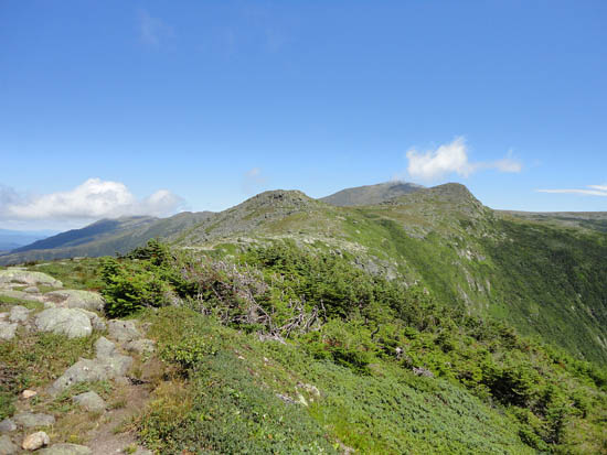 Looking at Mt. Monroe from Mt. Franklin - Click to enlarge