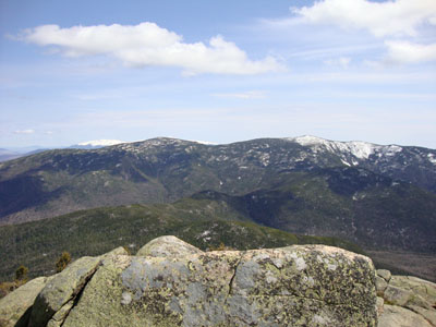 Looking at North and South Twin Mountain from Mt. Garfield - Click to enlarge