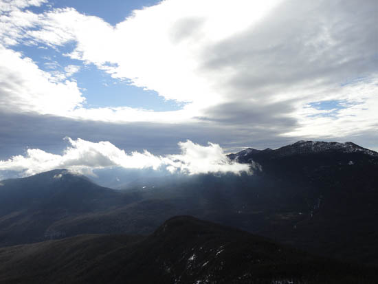 Owl's Head and the Franconia Ridge as seen from Mt. Garfield - Click to enlarge