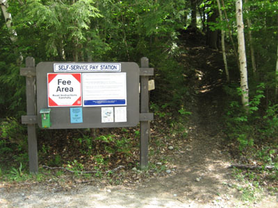 The Garfield Trail trailhead