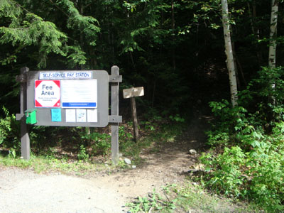 The Garfield Trail trailhead