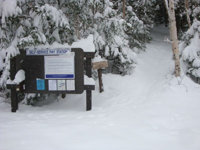 The Garfield Trail trailhead