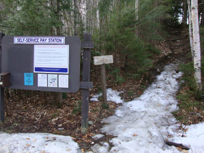 The Garfield Trail trailhead