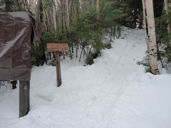 The Garfield Trail trailhead