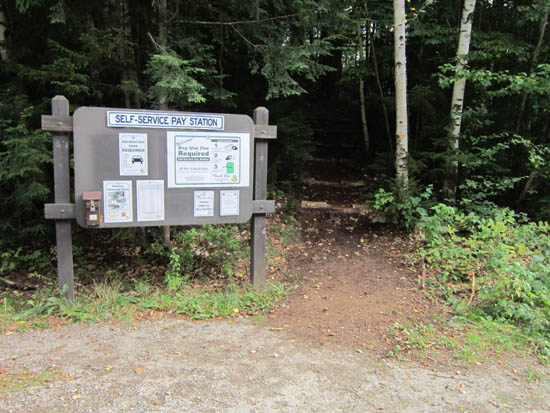 The Garfield Trail trailhead