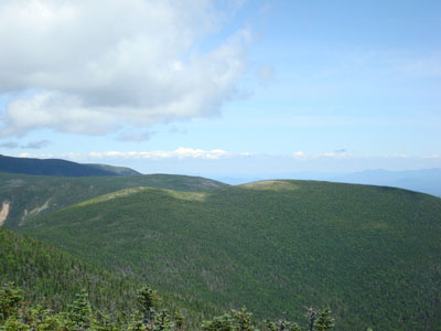Mt. Guyot as seen from Mt. Bond
