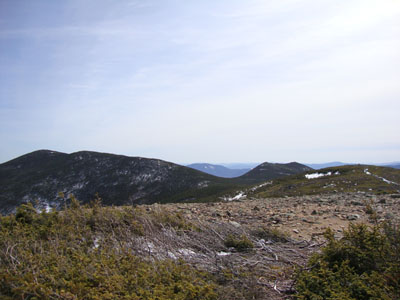 The Bonds as seen from Mt. Guyot - Click to enlarge