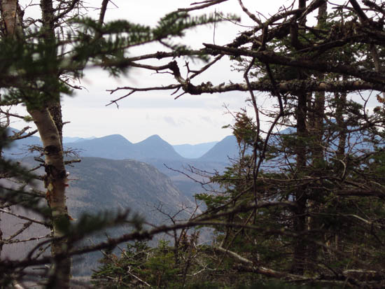 Looking at Carrigain Notch from near the summit of Mt. Hale - Click to enlarge