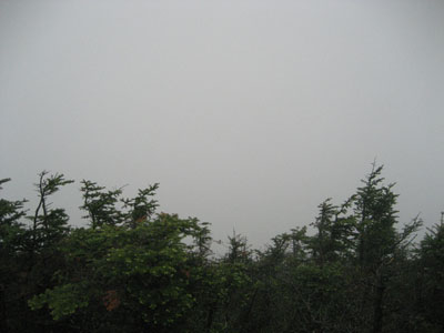 Clouds as seen from Mt. Hancock's North Peak viewpoint - Click to enlarge