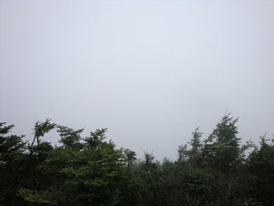 Cloud as seen from Mt. Hancock's North Peak viewpoint - Click to enlarge