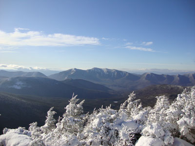 The Osceolas as seen from the North Hancock viewpoint - Click to enlarge