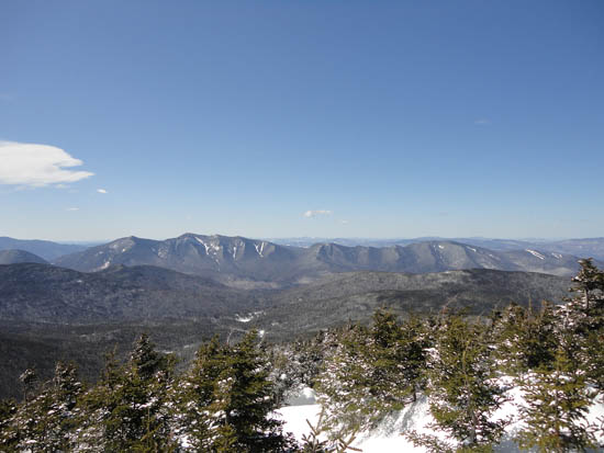 The Osceolas and Scar Ridge as seen from North Hancock - Click to enlarge