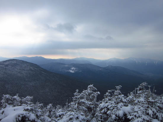 The Osceolas and Sandwich Range as seen from North Hancock - Click to enlarge