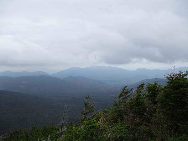 Looking at the Osceolas from the North Hancock viewpoint - Click to enlarge