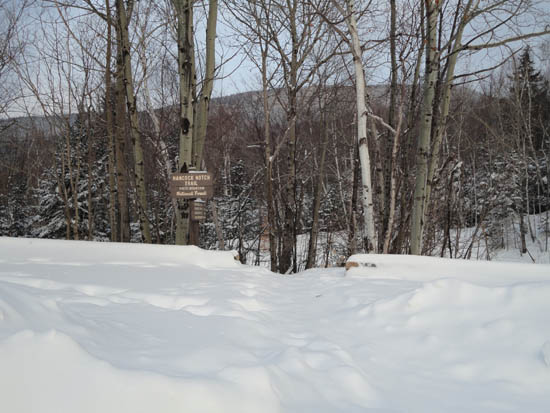The Hancock Notch Trail trailhead