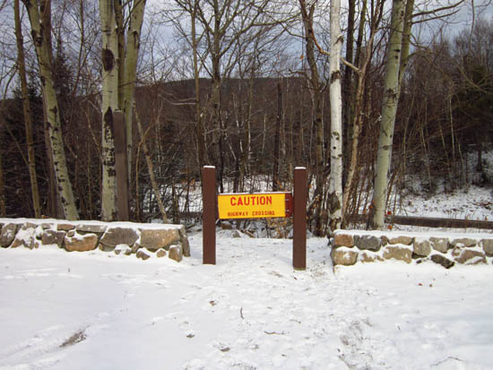 The Hancock Notch Trail trailhead