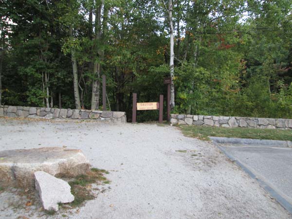 The Hancock Notch Trail trailhead