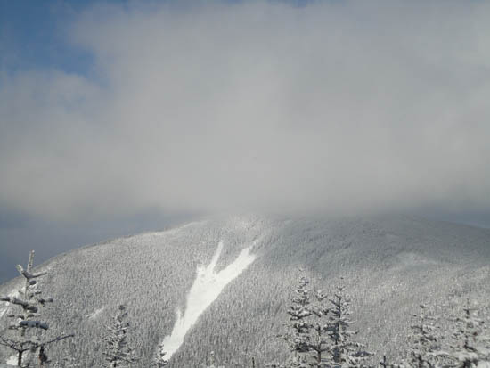 Looking at the Arrow Slide on North Hancock from near the summit of South Hancock - Click to enlarge