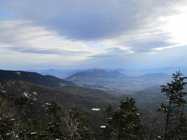 Looking toward Bartlett from the South Hancock viewpoint - Click to enlarge