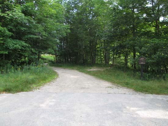 The Davis Path trailhead