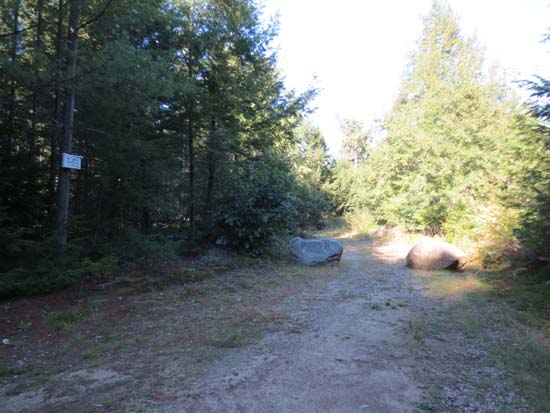 The start of the road to the White Trail