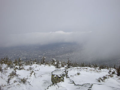 Looking toward the Presidentials from near the Mt. Isolation summit - Click to enlarge
