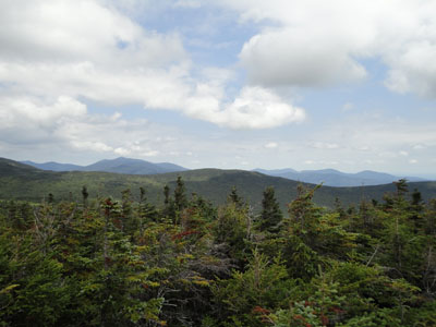 The Carters, Wildcats, and Baldfaces as seen from Mt. Isolation - Click to enlarge